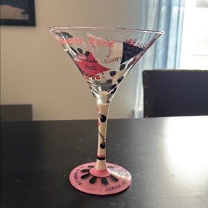 Lolita Last Night Out Martini Glass.